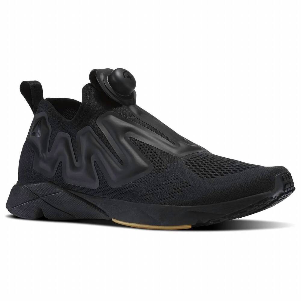 NEW REEBOK men's pump supreme engine sneaker in black